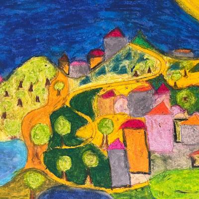 Dorfer Sommeridylle Heile Welt